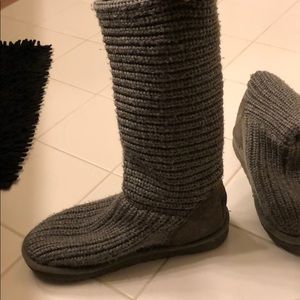 Grey ugg boots